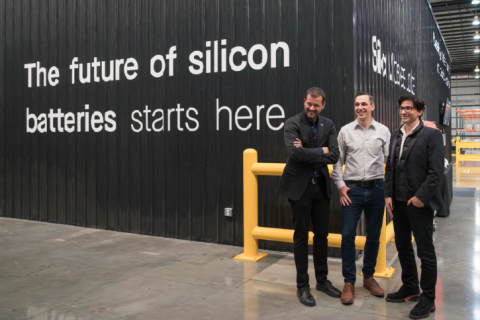 Sila co-founders: Gene Berdichevsky, Gleb Yushin, and Alex Jacobs